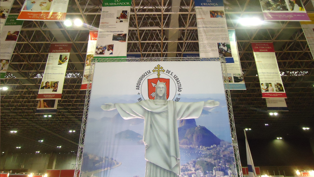 Ação de Amor do Cristo Redentor na 51ª Feira da Providência