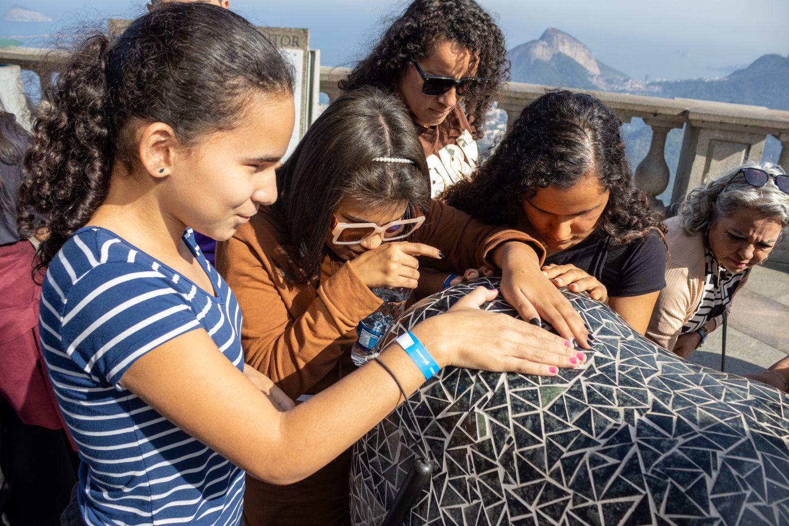 APADEV visita o Cristo Redentor no dia 17 de julho pelo projeto “Cristo Redentor Experience”
