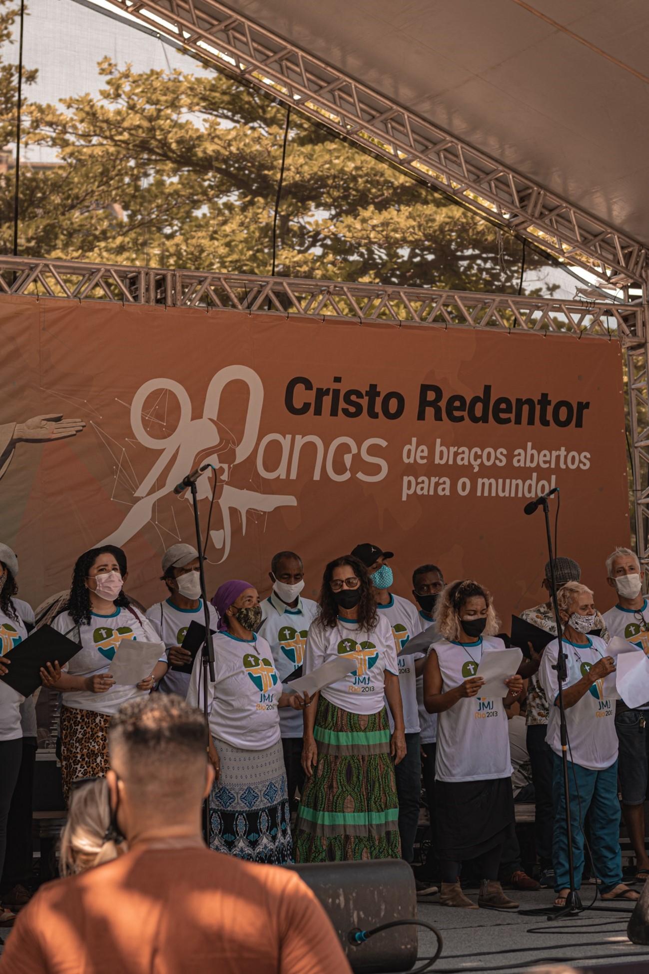 Atrações culturais agitam o público na Festa dos 90 Anos do Cristo Redentor