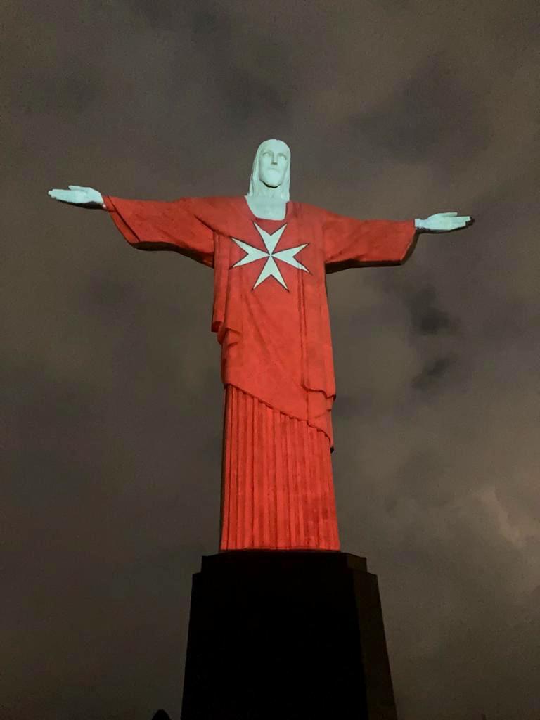 Ordem de Malta faz homenagem ao fundador, Beato Gerardo, no Santuário Cristo Redentor, pelo 900º aniversário de morte