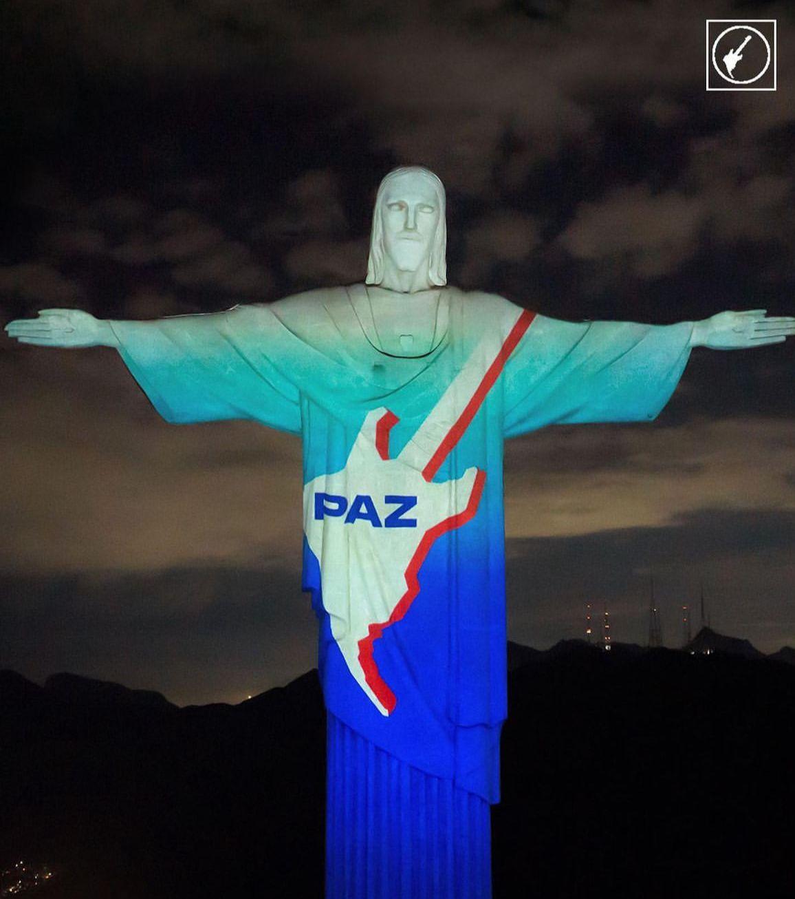 Rock in Rio comemora aniversário com momento inesquecível e emocionante no Cristo Redentor