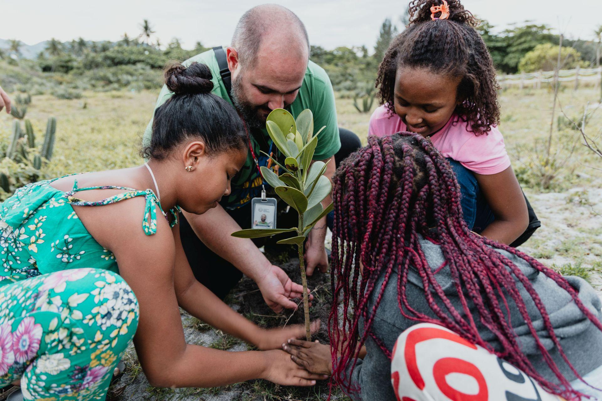 Uma experiência de educação ambiental e cuidado com a natureza
