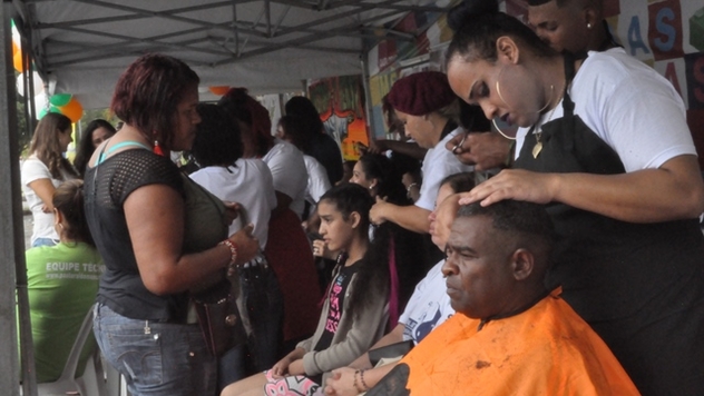 Ação de Amor do Cristo Redentor marca presença em evento nos Arcos da Lapa