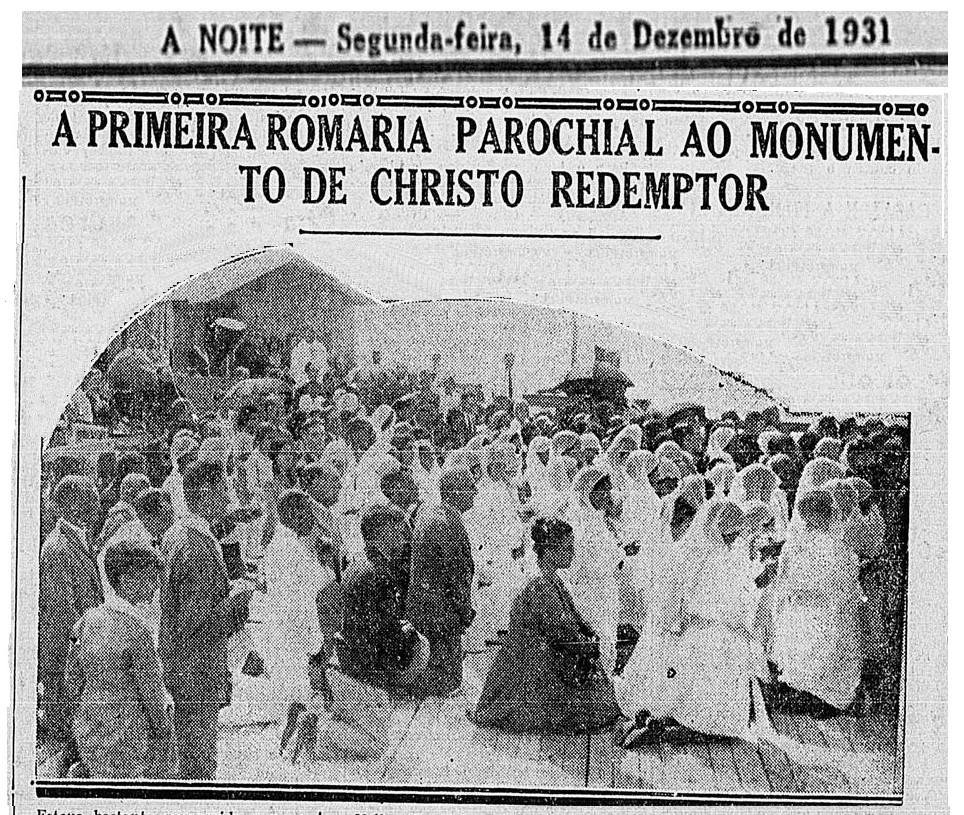Primeira Romaria ao Monumento do Cristo Redentor
